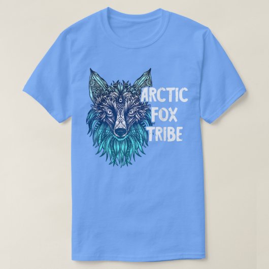 部族の北極のオーナメント動物の北極の恋人 Tシャツ (デザイン正面)