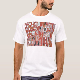部族の土地の地球 Tシャツ