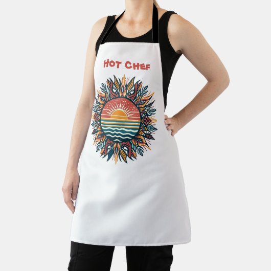 部族の夏の太陽 エプロン (インサイチュ)