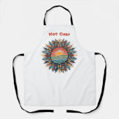 部族の夏の太陽 エプロン (正面)