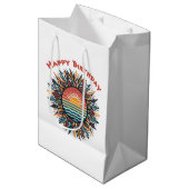 部族の夏の太陽 ミディアムペーパーバッグ (正面アングル)