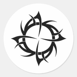 部族の太陽 ラウンドシール