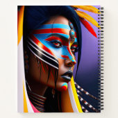 部族の女王 ノートブック (裏面)