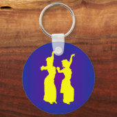 部族の姉妹 キーホルダー (正面)