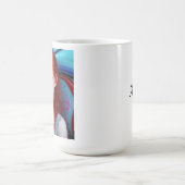 部族の子供 |リトルかわいらし・レッドヘッド・ガール コーヒーマグカップ (中央)