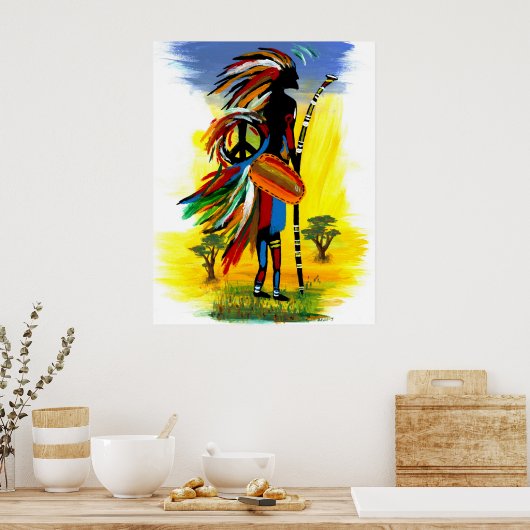 部族の平和 ポスター (キッチン)