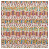 部族の幾何学的パターン民族幾何学 ファブリック (見本)