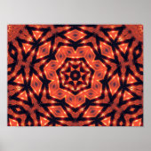 部族の幾何学的ポスター ポスター (正面)