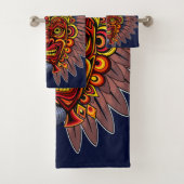 部族の戦士の王の儀式のマスク バスタオルセット (インサイチュ)