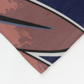 部族の戦士の王の儀式のマスク フリースブランケット (角)