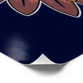 部族の戦士の王の儀式のマスク ポスター (コーナー)