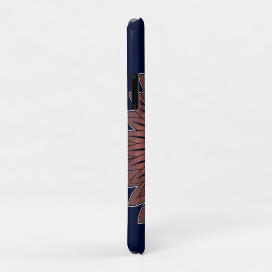 部族の戦士の王の儀式のマスク Case-Mate iPhoneケース (裏面/右)