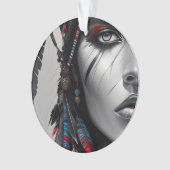 部族の戦士 オーナメント (正面)