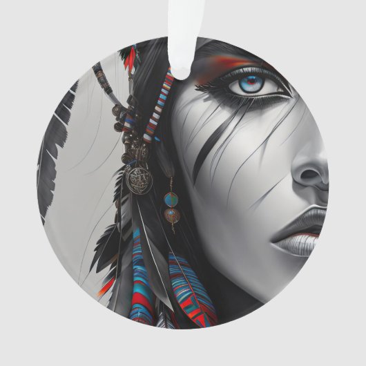 部族の戦士 オーナメント (正面)