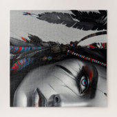 部族の戦士 ジグソーパズル (横)