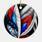 部族の戦士 セラミックオーナメント (裏面)