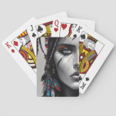 部族の戦士 トランプ (裏面)