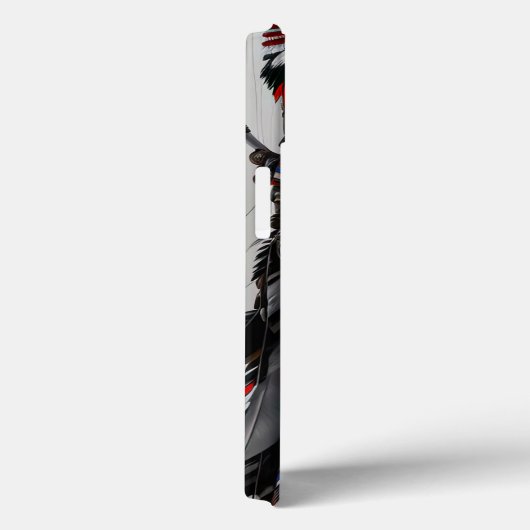 部族の戦士 Case-Mate iPhoneケース (裏面 / 右)