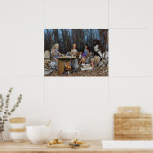 部族の料理 ポスター (キッチン)