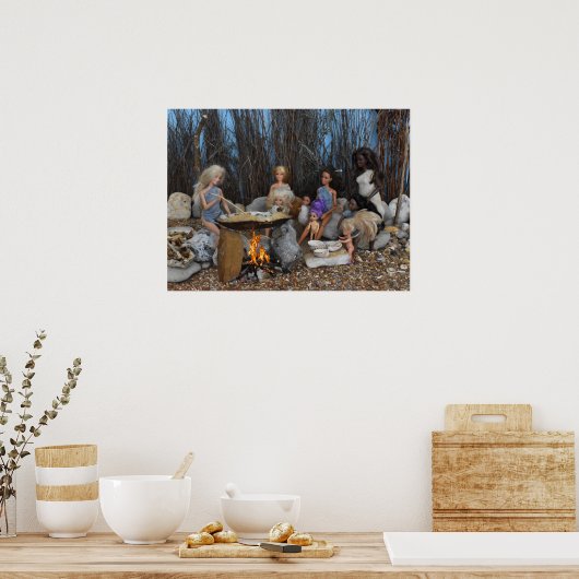 部族の料理 ポスター (キッチン)