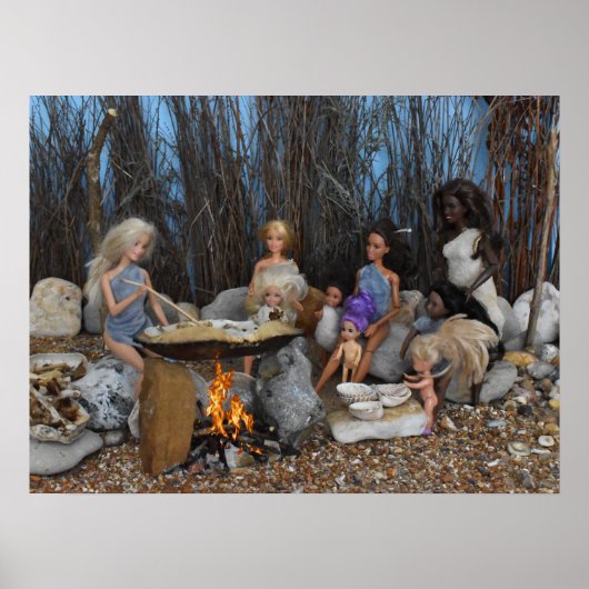 部族の料理 ポスター (正面)