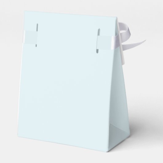 部族の森林動物の赤ちゃんシャワーお願いボックス フェイバーボックス (裏面サイド)