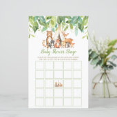 部族の森林動物ベビーシャワービンゴゲーム (スタンド正面)