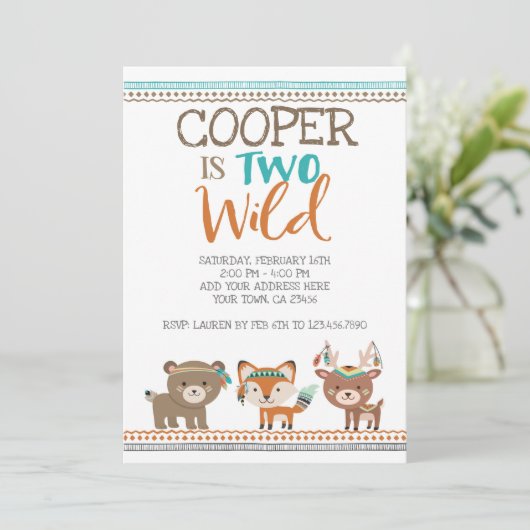 部族の森林 招待状 (スタンド正面)