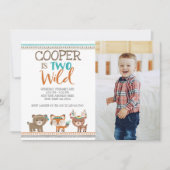 部族の森林 招待状 (正面)