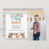 部族の森林 招待状 (正面/裏面)