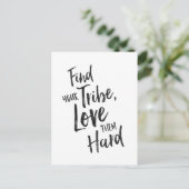 部族の検索 – カー感動的ド ポストカード (スタンド正面)