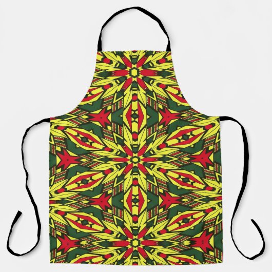 部族の槍 エプロン (正面)