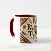 部族の母の日を育てる マグカップ (正面左)