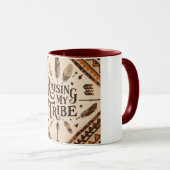 部族の母の日を育てる マグカップ (正面右)