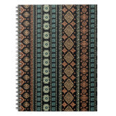 部族の民族ヴィンテージのビジネスパターン ノートブック (正面)