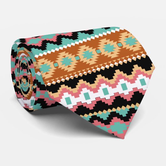 部族の民族柄のネックタイ ネクタイ (ロール)
