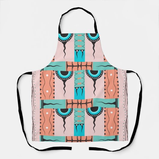 部族の民族様式 エプロン (正面)