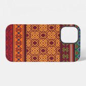 部族の民族的なシームレスパターン iPhoneケース (裏面横)
