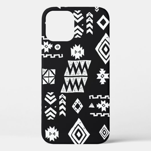 部族の民族的背景。スタイリッシュ地形 Case-Mate iPhoneケース (裏面)
