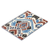 部族の民族。ヴィンテージ手描きイラストレーションパット ノートブック (左側)