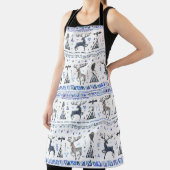 部族の民族、動物の夢のキャッチャー、シームレス。 エプロン (インサイチュ)