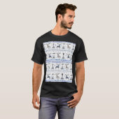 部族の民族、動物の夢のキャッチャー、シームレス。 Tシャツ (正面フル)