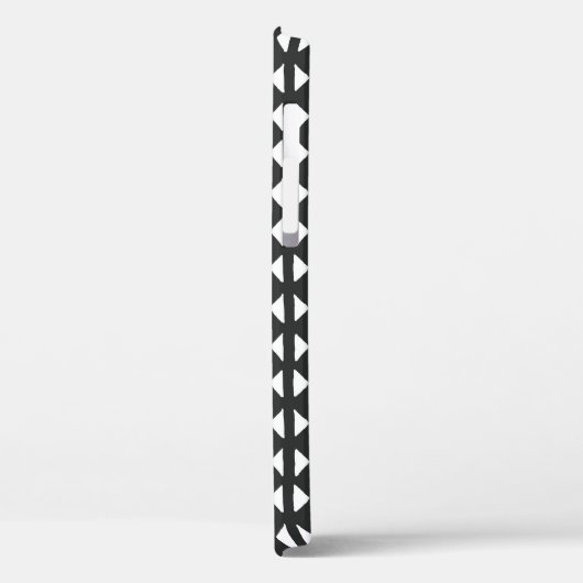 部族の民族:白黒パターン。 Case-Mate iPhoneケース (裏面 / 左)