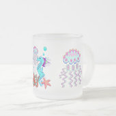 部族の海 フロストグラスマグカップ (正面右)