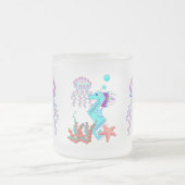 部族の海 フロストグラスマグカップ (中央)