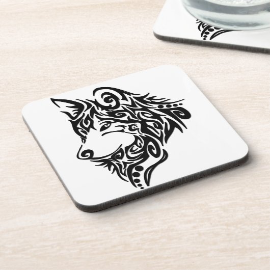 部族の狼 コースター (左側)