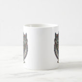 部族の狼 コーヒーマグカップ (中央)