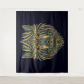 部族の狼 タペストリー (正面)