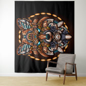 部族の狼 タペストリー (インサイチュ)