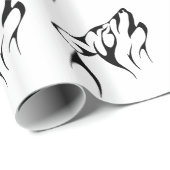 部族の狼 ラッピングペーパー (ロールコーナー)